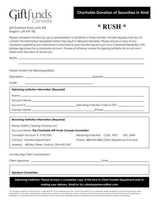PDF Download - Security Transfer to CGFCF using Credential